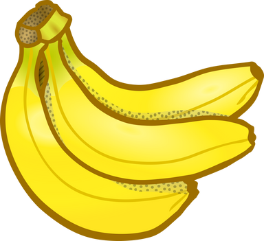 Ripe Bananas Illustration